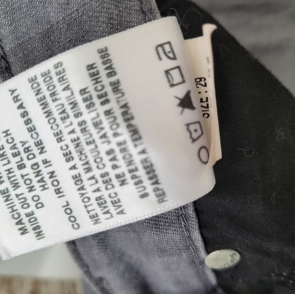 Joe's Jeans High Rise Skinny Ankle Lacey Sz 29 Faded Gray - Picture 8 of 13